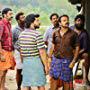 Kunchacko Boban, Saiju Kurup, Sreejith Ravi, Aneesh Menon, Shereej K. Basheer, and Nandhan Unni in Valliyum Thetti Pulliyum Thetti (2016)