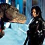 Whoopi Goldberg and George Newbern in Theodore Rex (1995)