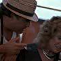 Danny DeVito, Zack Norman, and Mary Ellen Trainor in Romancing the Stone (1984)