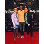 Elyes Gabel, Hollyshorts founder Theo Dumont, and James Kicklighter at the 2018 Hollyshorts Film Festival