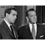 Raymond Burr and William Talman in Perry Mason (1957)