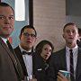 Michael Gladis, Rich Sommer, Julie McNiven, Alexa Alemanni, and Aaron Staton in Mad Men (2007)