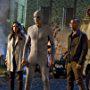 Danielle Panabaker, Hartley Sawyer, Kendrick Sampson, and Carlos Valdes in The Flash (2014)