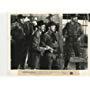 John Carradine, Lon Chaney Jr., William Pawley, Edward Norris, Joe Sawyer, and Harry Woods in Frontier Marshal (1939)
