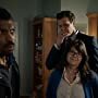 As Fran Tabuto in Angie Tribeca with Deon Cole and Hayes McArthur