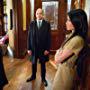 Jonny Lee Miller, Lucy Liu, and Ophelia Lovibond in Elementary (2012)