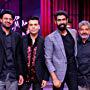 Karan Johar, S.S. Rajamouli, Prabhas, and Rana Daggubati in Koffee with Karan (2004)