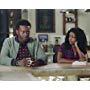 Javicia Leslie and Brandon Michael Hall in "God Friended Me".