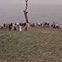 Christopher Lee, Britt Ekland, Roy Boyd, Diane Cilento, Kevin Collins, Aubrey Morris, Ingrid Pitt, and Russell Waters in The Wicker Man (1973)