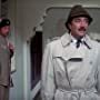 Peter Sellers, Peter Arne, and Grégoire Aslan in The Return of the Pink Panther (1975)