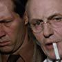 David Carradine and Heinz Bennent in The Serpent