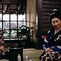 Shintarô Katsu, Ikuko Môri, and Miwa Takada in Adventures of Zatoichi (1964)