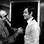 Jean-Paul Belmondo and Henri Verneuil in The Night Caller (1975)