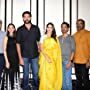 Aditi Rao Hydari, Radha Krishna Jagarlamudi, Lavanya Tripathi, Varun Tej, and Sankalp Reddy at an event for Antariksham 9000 kmph (2018)