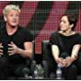 Judge/Executive Producer Gordon Ramsay and Executive Producer Adeline Ramage Rooney speak onstage during the "Master Chef" panel for the FOX portion of the summer Television Critics Association press tour in Beverly HIlls on August 2, 2010 