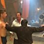 Dimitri directing Alain and Thor"The Mountain" from Game of Throwns. Kickboxer Retaliation.