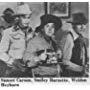 Smiley Burnette, Sunset Carson, and Weldon Heyburn in Code of the Prairie (1944)