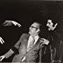 Forrest J. Ackerman, John Bloom, and Zandor Vorkov in Dracula vs. Frankenstein (1971)