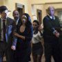 Jesse L. Martin, Danielle Nicolet, Grant Gustin, and Candice Patton in The Flash (2014)