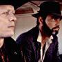 Burt Reynolds, José Pérez, and Dar Robinson in Stick (1985)