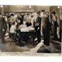 Jim Farley, Russell Hayden, Jennifer Holt, Fuzzy Knight, Ethan Laidlaw, Herbert Rawlinson, Tex Ritter, Michael Vallon, and Harry Woods in Marshal of Gunsmoke (1944)