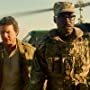 Tom Cruise, Courtney B. Vance, and Jake Johnson in The Mummy (2017)