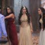 Anita Hassanandani Reddy, Karanvir Bohra, Mouni Roy, Arjun Bijlani, and Surbhi Jyoti in Naagin: Episode #3.103 (2019)