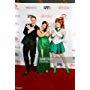 Amanda with Rob Pierce and a Sailor Jupiter cosplayer at the Sailor Moon R movie premiere in Downtown LA.