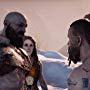 Jeremy Davies, Danielle Bisutti, and Christopher Judge in God of War (2018)
