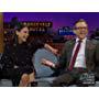 Christian Slater and Mila Kunis in The Late Late Show with James Corden (2015)