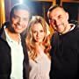 At "The Nutcracker Sweet" recording with Alicia Silverstone and Rene Veilleux