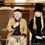 Chiaki Kuriyama, Leiji Matsumoto, and Ohshirô Maeda at an event for Galaxy Express 999 (2018)