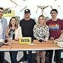 Dominic Purcell, Brandon Routh, Ian de Borja, Caity Lotz, and Keto Shimizu at an event for IMDb at San Diego Comic-Con (2016)