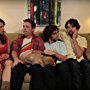 Nicholas Rutherford, Milana Vayntrub, Beck Bennett, Kyle Mooney, and Stevie Nelson in Let