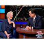 Glenn Close and Stephen Colbert in The Late Show with Stephen Colbert (2015)