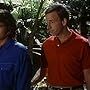 Michael Landon and Tom Sullivan in Highway to Heaven (1984)