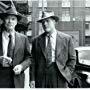 Christopher Kriesa (left) as Persky and Brian Haley (right) as Krebs in The Man Who Wasn