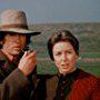 Michael Landon and Karen Grassle in Little House on the Prairie (1974)