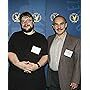 Guillermo Del Toro and A.P. Gonzalez at DGA screening of Hellboy II