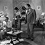 Rita Hayworth, Thomas Beck, Frank Conroy, Warner Oland, and Pat Paterson in Charlie Chan in Egypt (1935)