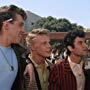 John Travolta, Jeff Conaway, Barry Pearl, Michael Tucci, and Kelly Ward in Grease (1978)