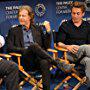 William H. Macy, John Wells, and Jeremy Allen White at an event for Shameless (2011)