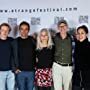 Reynald Capuro, Francis Chapman, Christian Volckman, Yael Fogiel, John Flanders at Paris premiere screening of THE ROOM..