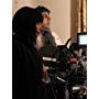 Director Eva Aridjis and DP Andrij Parekh on the set of "The Favor" in New Jersey