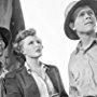 Laraine Day, Keye Luke, and Barry Nelson in A Yank on the Burma Road (1942)