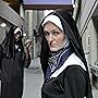 Set Still- Web Series Pilot "Nun of Your Business" (aka Holy Business) Gabbie the Bank Robber