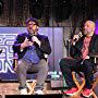 Zak Penn, Aisha Tyler, and Ernest Cline at an event for Ready Player One LIVE at SXSW (2018)
