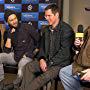 JT Mollner, Chad Michael Murray, Ben Browder, Keith Loneker at the Sundance Film Festival for premier of "Outlaws and Angels". 