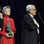 Juan Antonio Bardem, Miguel Bardem, and Pilar Bardem in XVI premios Goya (2002)