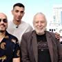 Nolan Bushnell, Tim Kash, and Zai Ortiz at an event for St. Noire (2019)